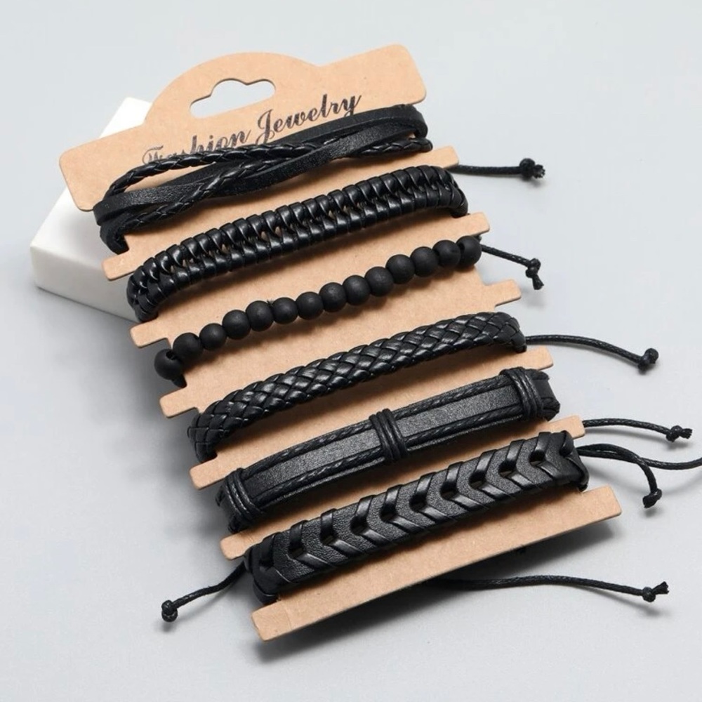 6pcs Men Minimalist Bracelet - Picture 6 of 6